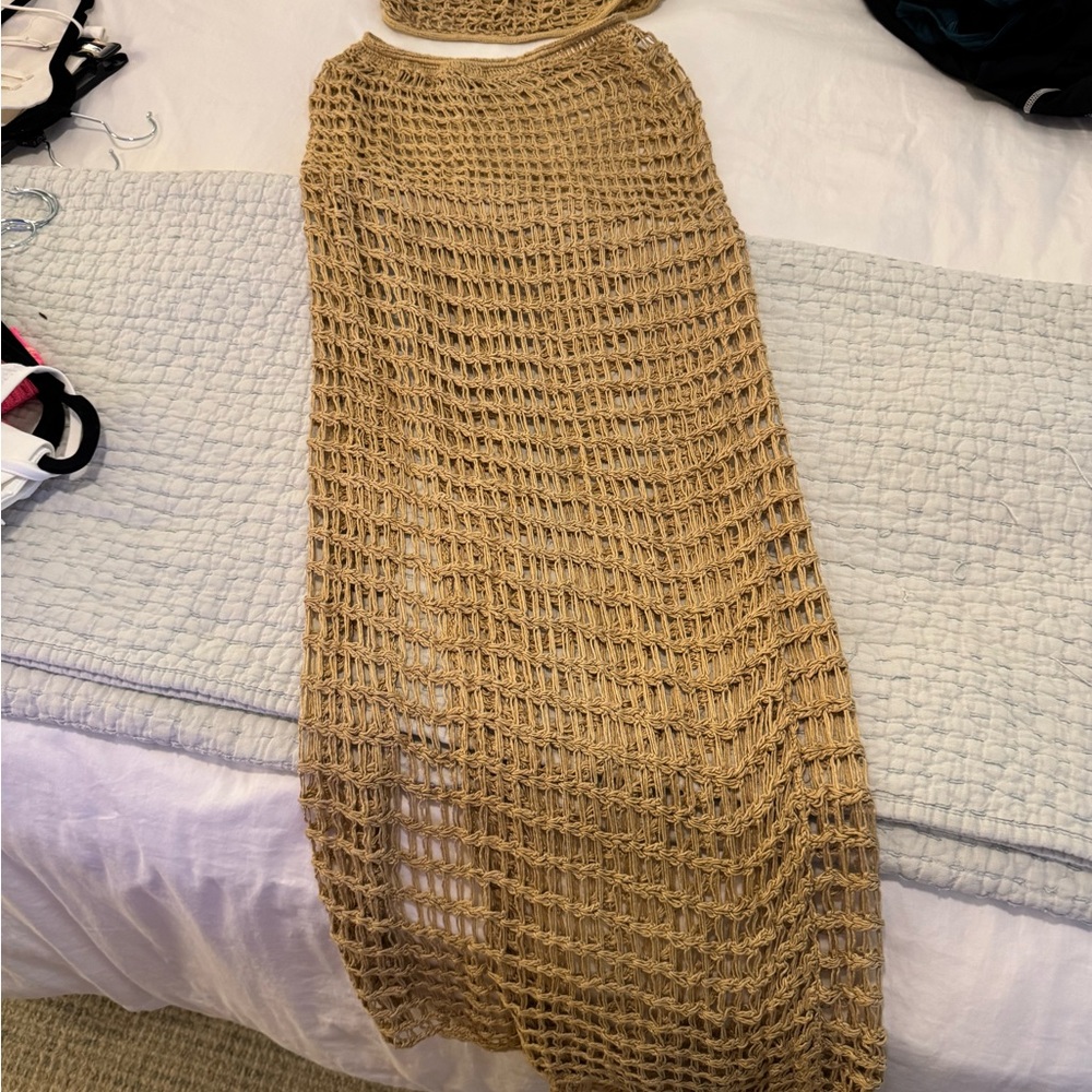 Flook Crochet coverup set - Picture 2 of 6